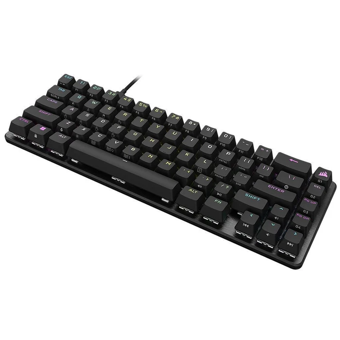 Gaming Πληκτρολόγιο Corsair K65 Pro Mini OPX Silver