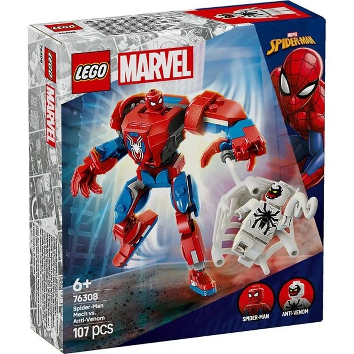 Lego Marvel Super Heroes 76308 Μηχανή Spider-Man vs Anti-Venom
