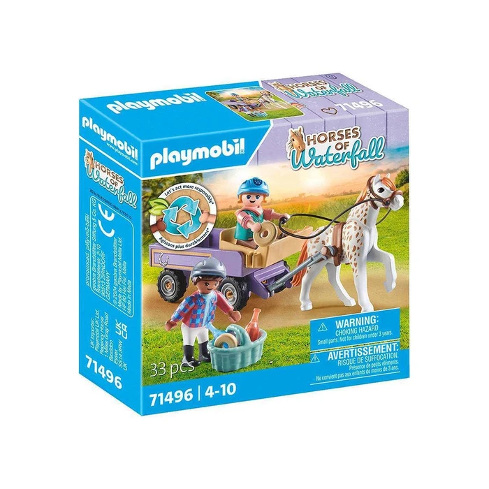 Playmobil Horses of Waterfall 71496 ʼμαξα με Πόνυ