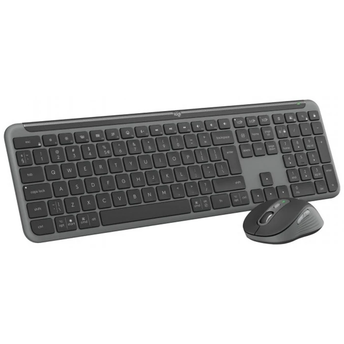 Σετ Πληκτρολόγιο & Ποντίκι Ασύρματο Logitech Signature Slim MK950 Γραφίτης