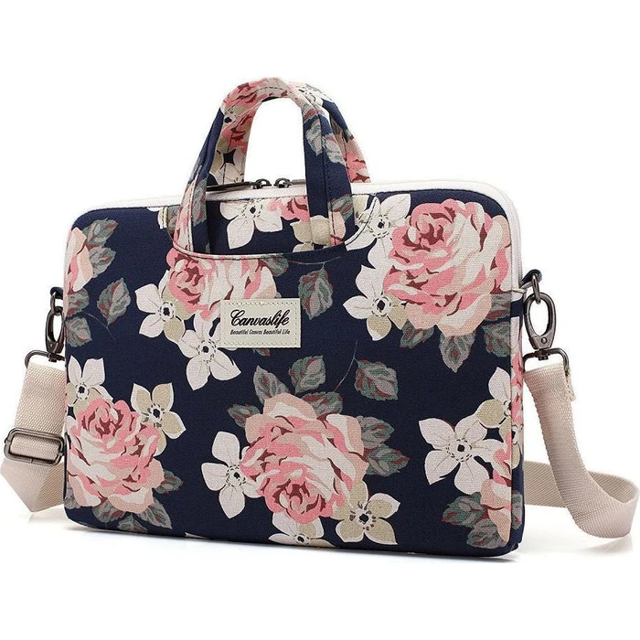 Τσάντα Laptop Canvaslife 15"-16" Navy Rose