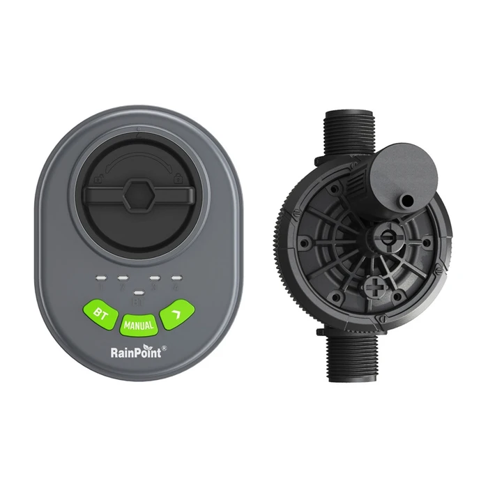 RainPoint Battery Faucet Irrigation Timer 1-Outlet with Bluetooth