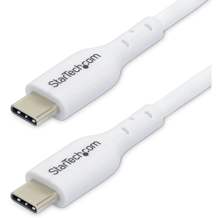 Καλώδιο USB-C StarTech 3.3ft (1m) & Sync, 60W (3A) PD, USB 2.0 - White