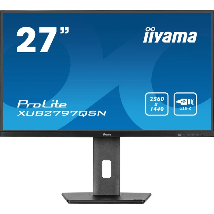 Monitor 27" Iiyama ProLite XUB2797QSN-B2 - LED - QHD
