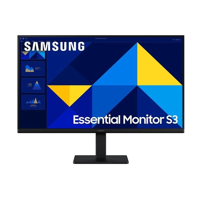 Monitor 24" Samsung Essential S3 S24D304GAU - S30GD Series - LED - Full HD (1080p)