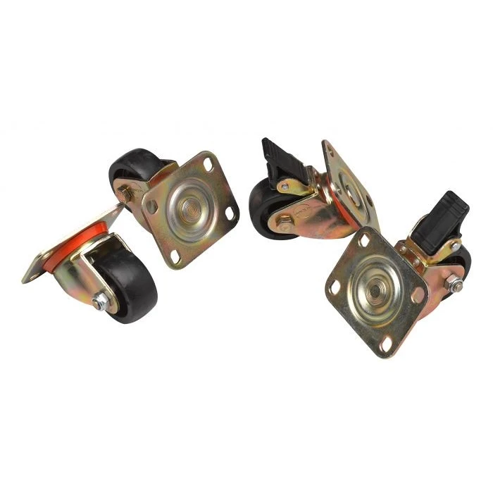 Αξεσουάρ για Καμπίνες Δικτύου Equip EZW-2 4xWheels for server cabinets 75mm gold