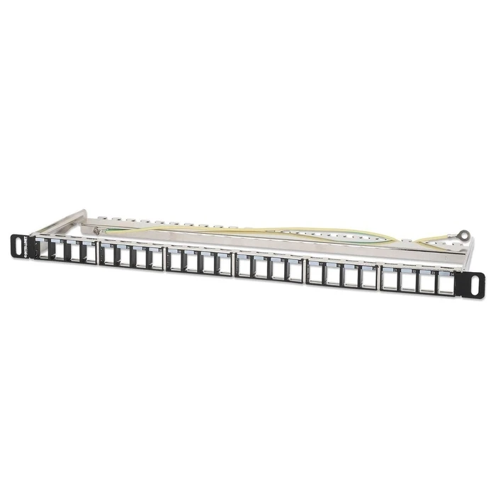 Αξεσουάρ για Καμπίνες Δικτύου Intellinet 24-Port Patchpanel shielded and unpopulated 0,5HE