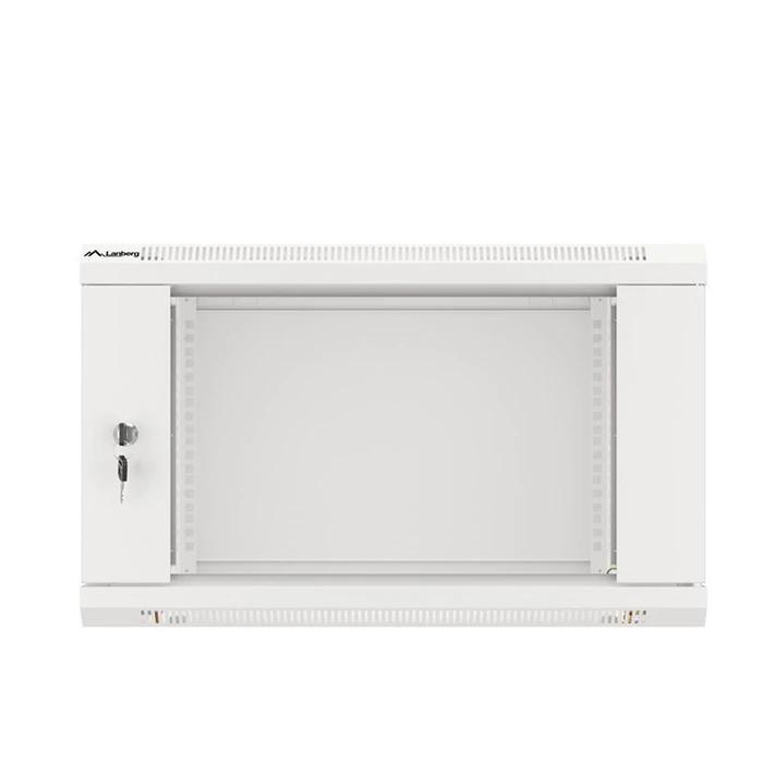 Καμπίνα Δικτύου Lanberg Rack Wall 19" 6U/600X450 glass door Gray