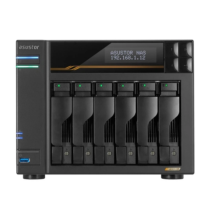 NAS Asustor Lockerstor 6 Gen3 AS6806T 6-Bay