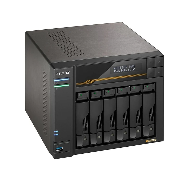 NAS Asustor Lockerstor 6 Gen3 AS6806T 6-Bay