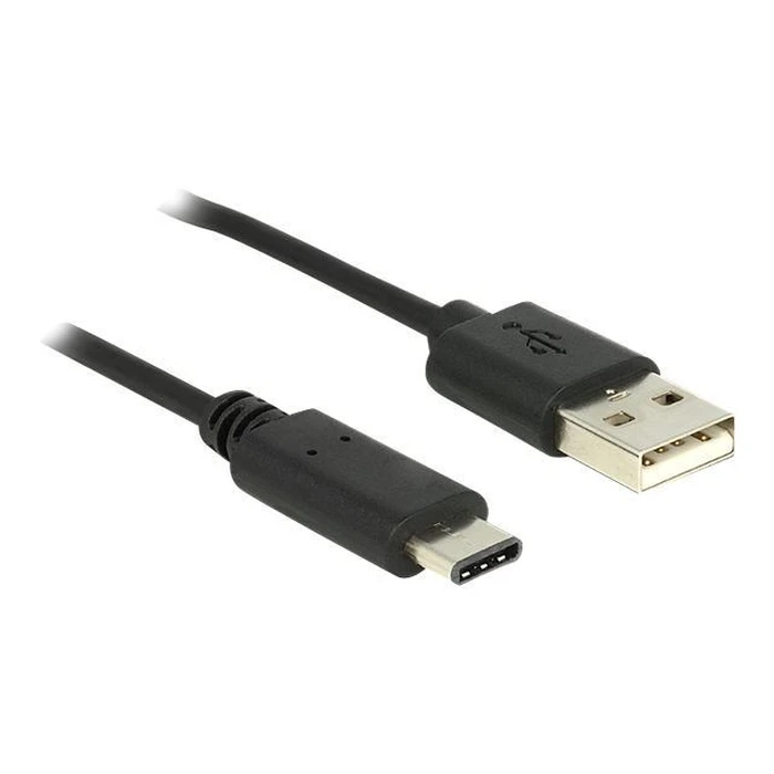 Καλώδιο USB Delock A -> C M/M 0.50m Black