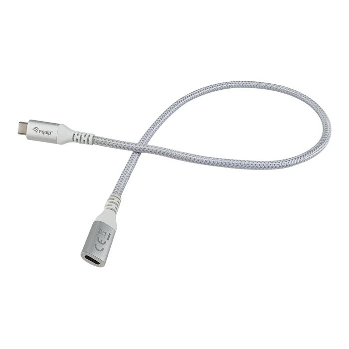 Καλώδιο USB Equip USB-C 3.2 -> C Verl. M/F 0.50m 5A 4K/60Hz ws