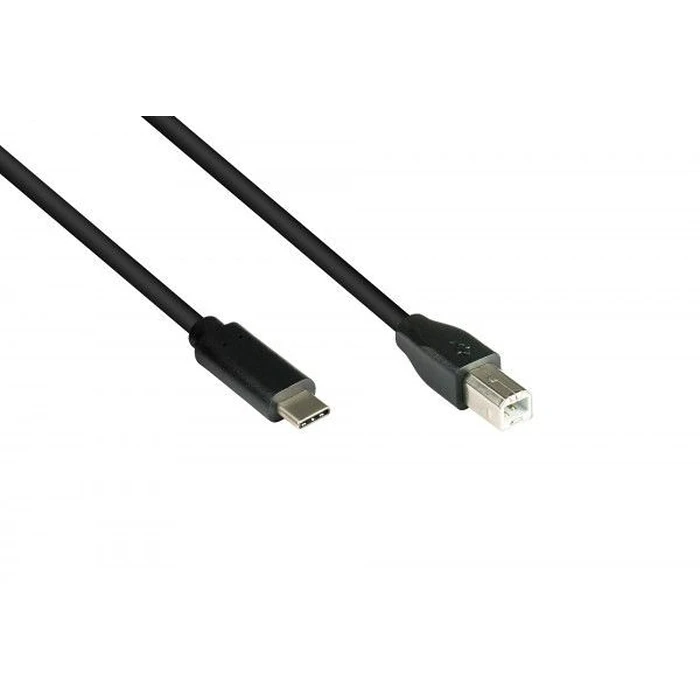 Καλώδιο USB Goodconnections USB2.0 C-B schw. 0,5m