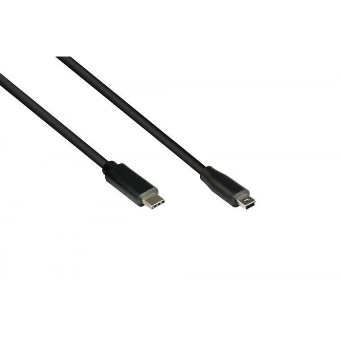 Καλώδιο USB Goodconnections USB2.0 C-Mini B5pol. schw. 0,3m