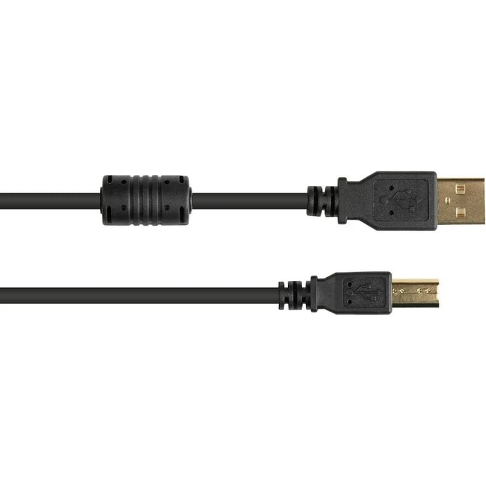 Καλώδιο USB Goodconnections USB2.0 m.Ferrit A-B schw. 0,5m