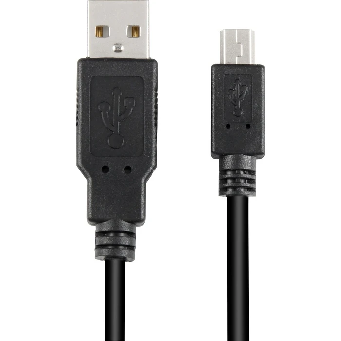 Καλώδιο USB Sharkoon USB 2.0 A-B Mini 1,0m Black