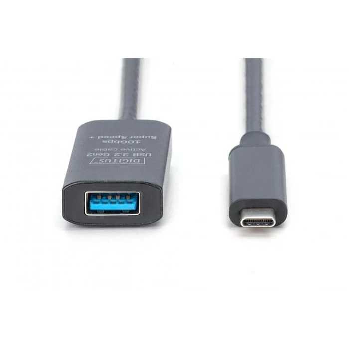 Καλώδιο USB Digitus extension USB-C->USB-A M/F 10G 5,00m