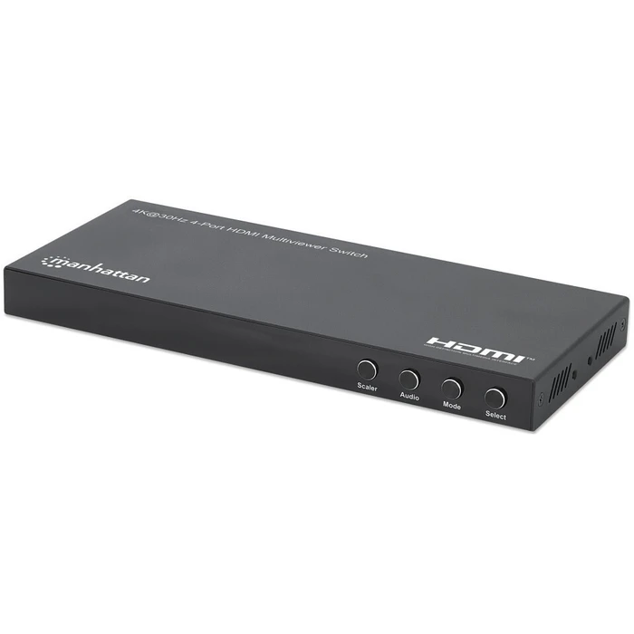 HDMI Switch Manhattan 4K 30Hz 4-Port HDMI Multiviewer