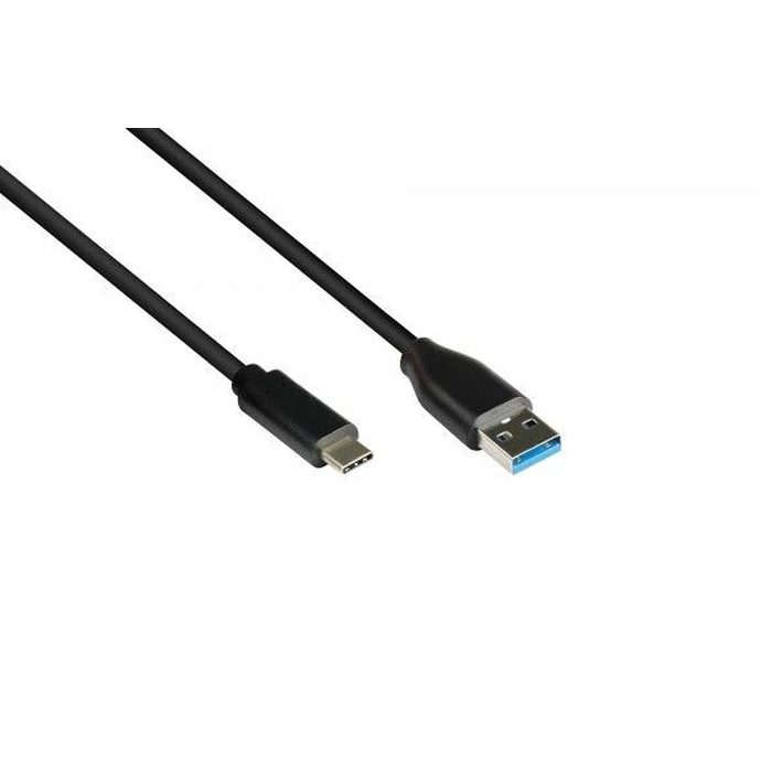 Καλώδιο USB Goodconnections USB 3.2 Gen.2 A-USB-C Black 0,5m