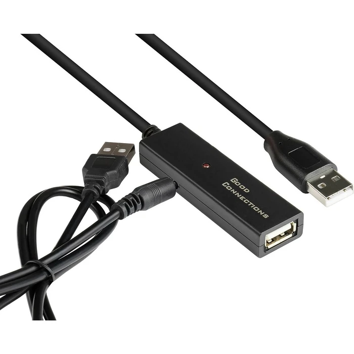 Καλώδιο USB Goodconnections USB2.0 AKTIVE extension A-M.-A-F. 20m