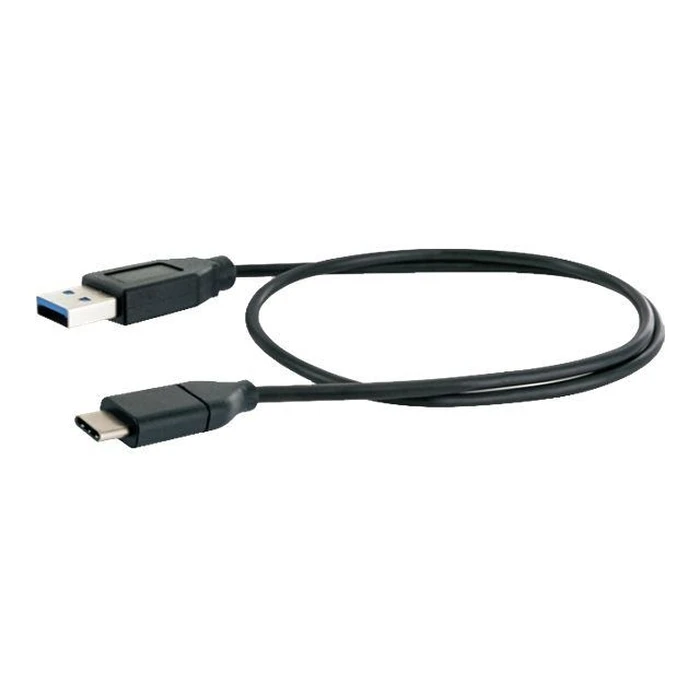 Καλώδιο USB Schwaiger 3.0 M. A->3.1 TypC 0,15m Black