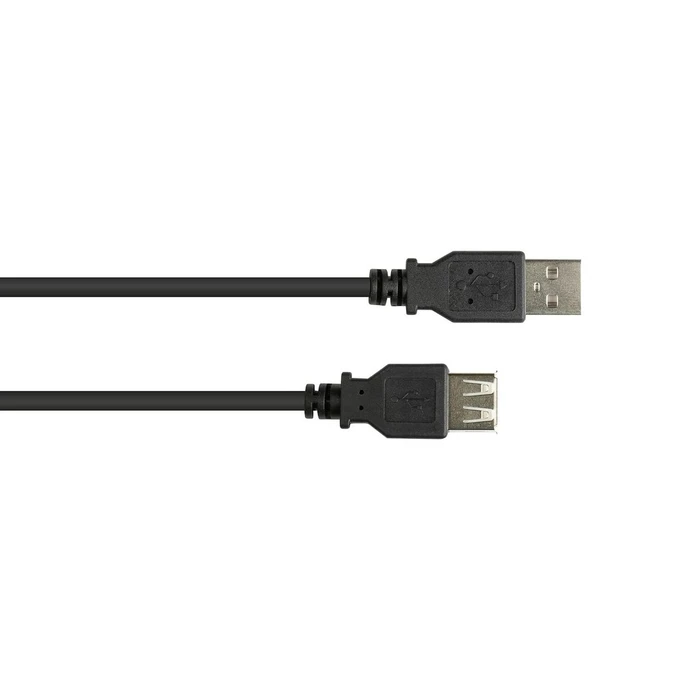 Καλώδιο USB Goodconnections USB2.0 extension A-M.-A-F. schw. 3m