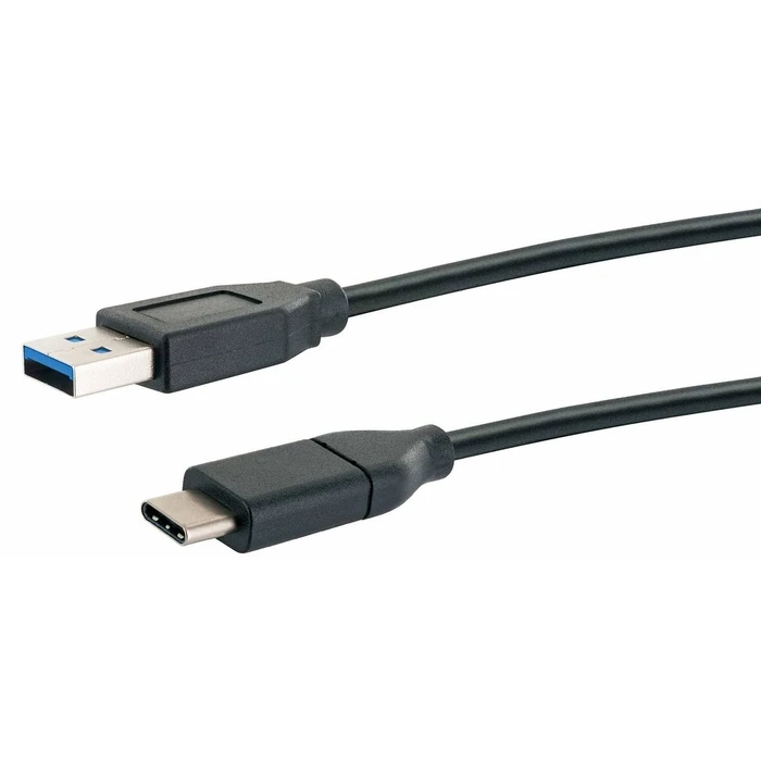 Καλώδιο USB Schwaiger 3.1 M. C->3.0 TypA 1,00m Black