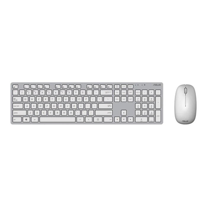 Σετ Πληκτρολόγιο & Ποντίκι Ασύρματο Asus W5000 dt. COPILOT Layout White