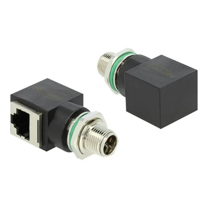 Αντάπτορας Delock M12 8Pin X-kodiert St > RJ45 Bu