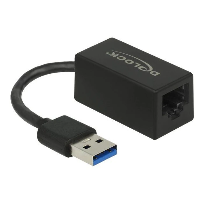 Αντάπτορας Δικτύου USB Delock Typ-A to Gigabit LAN Compact Black