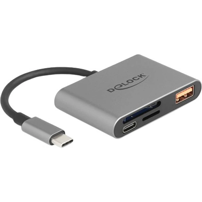 Card Reader Delock USB-C for SD and Micro SD Speicherkarten