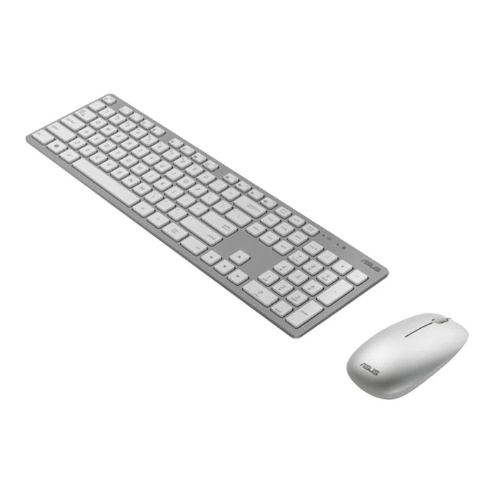 Σετ Πληκτρολόγιο & Ποντίκι Ασύρματο Asus W5000 dt. COPILOT Layout White