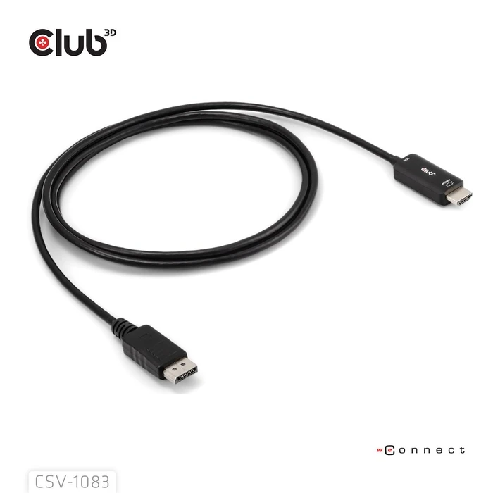 Καλώδιο DP Club 3D 1.4 > HDMI HDR 4K60Hz active 2m retail