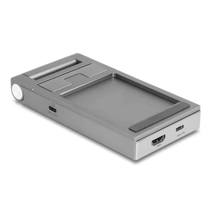 Docking Station Delock Tablet and Notebook 4K with int. Halt.