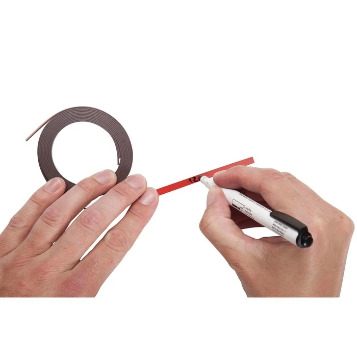 Αυτοκόλλητη Ταινία Maul magnetic strips 0,5 cm x100 cm, 2 M./Set red