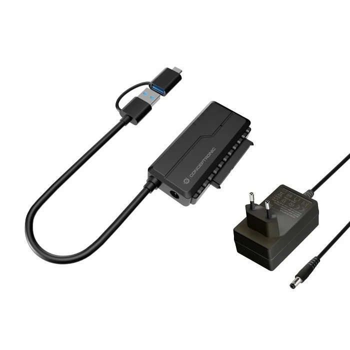 Αξεσουάρ Σκληρών Δίσκων Conceptronic USB-C -> SATA adapter 2.5/3.5" black