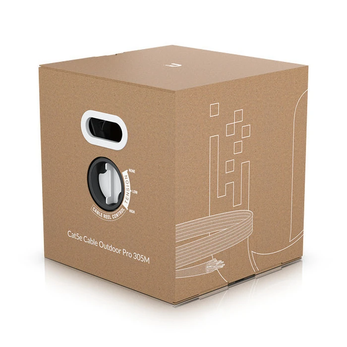 Καλώδιο Δικτύου Ubiquiti Cat5e outdoor Pro 305m White