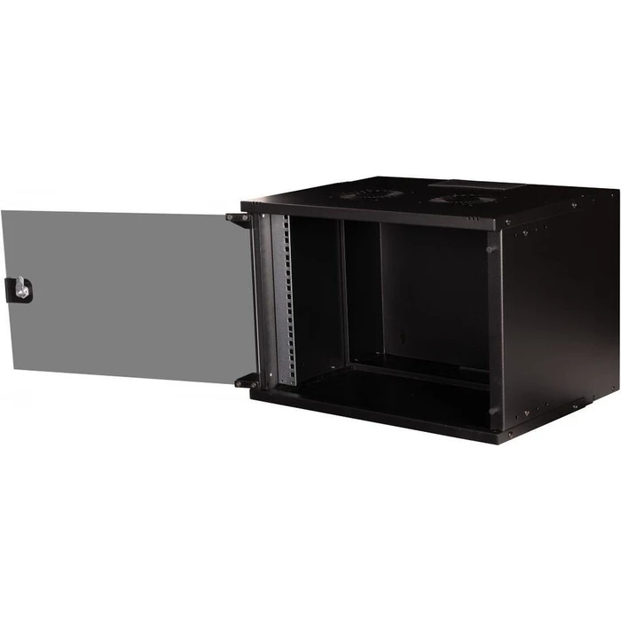 Καμπίνα Δικτύου Equip Wall housing 19" 07U 540x400mm glass door Black