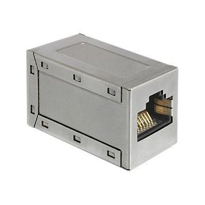 Αξεσουάρ Δικτύου Delock RJ45 Adapter RJ45 -> RJ45 F/F Cat6 shielded