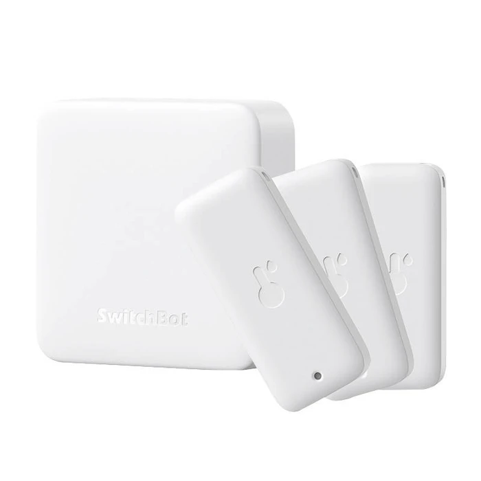 Θερμόμετρo SwitchBot Bundle 3-Pack Thermo-Hygrometer & Hub Mini