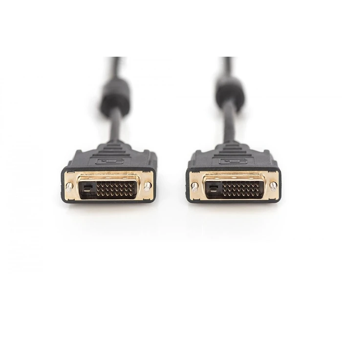 Καλώδιο DVI Digitus connection 24+1, 1m, Black FullHD