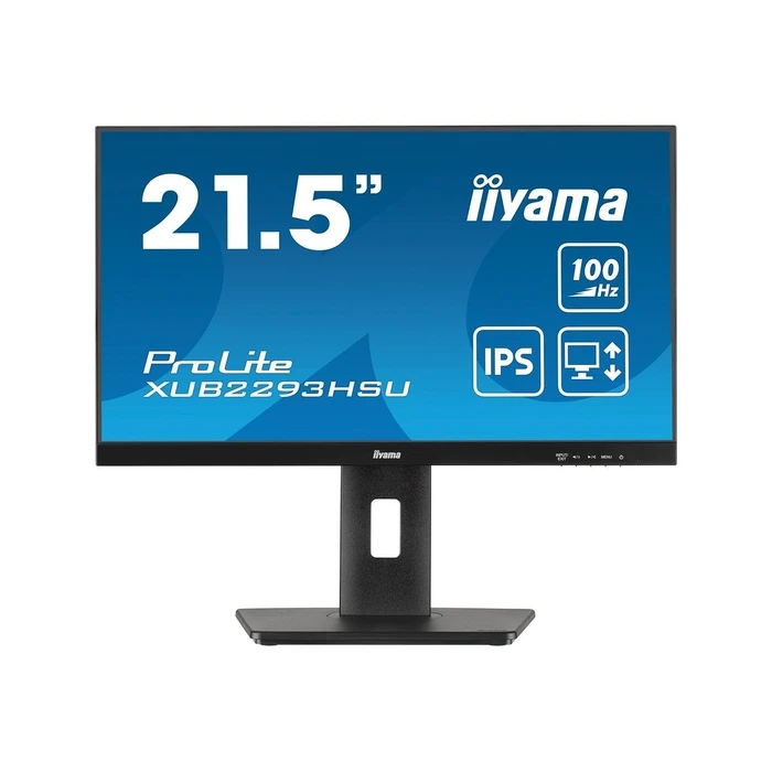 Monitor 21,5" Iiyama 54.5cm XUB2293HSU-B7 16:9 HDMI+DP+2xUSB