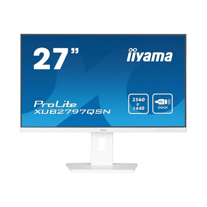 Monitor 27" Iiyama 68.5cm XUB2797QSN-W2 16:9 HDMI+DP+USB-C