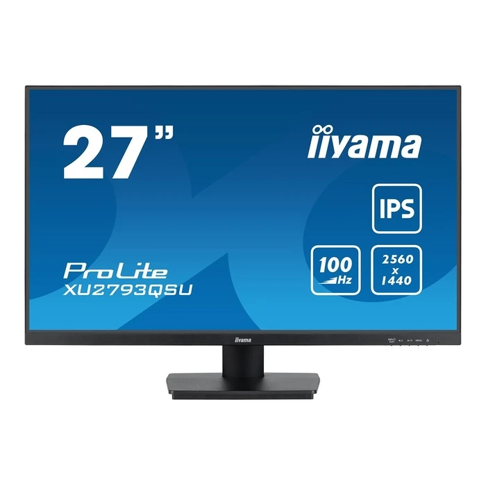 Monitor 27" Iiyama 68.6cm XU2793QSU-B7 16:9 HDMI+DP+2xUSB IPS