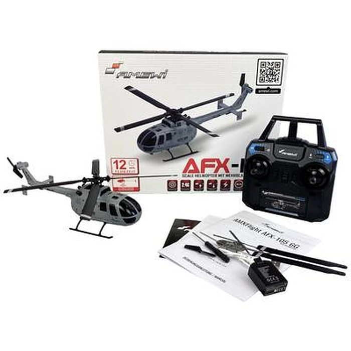 Tηλεκατευθυνόμενο Ελικόπτερο Amewi AFX-105 4-channel 6G RTF