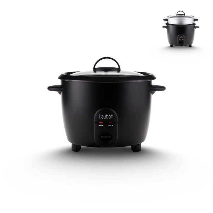 Βραστήρας Ρυζιού Lauben 1.8l 1800BC multifunction mattBlack retail
