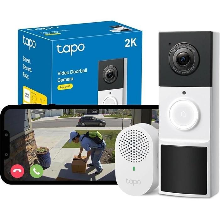 Θυροτηλεόραση TP-Link Smart Doorbell D210