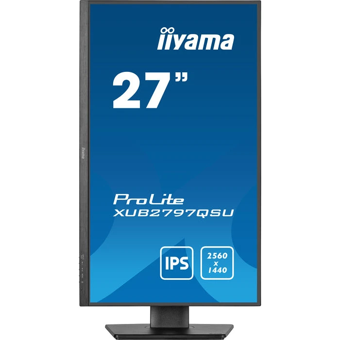 Monitor 27" Iiyama 68.5cm XUB2797QSU-B2 16:9 HDMI+DP+2xUSB