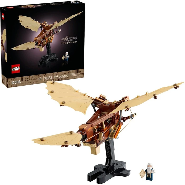 LEGO ICONS 10363 - Leonardo da Vincis Flugger?t