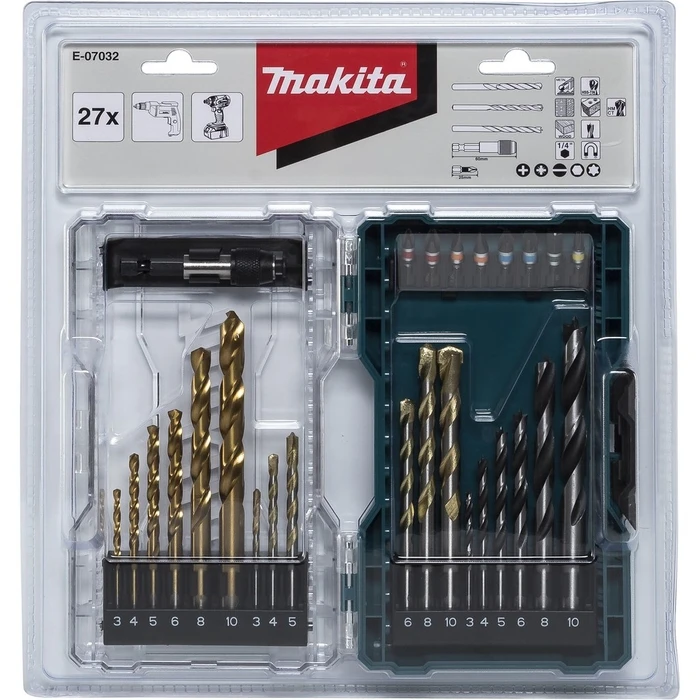 Τρυπάνια Makita Bohrer Bit-Set 27-pcs.